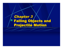 Projectile motion