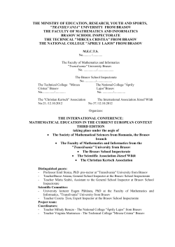 ministerul educaţiei, cercetării