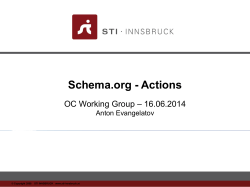 Schema.org - Actions