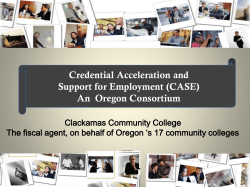 College Council CASE presentation 4-6