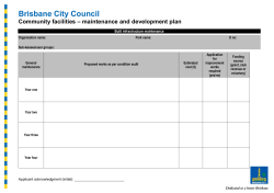 maintenance and development plan