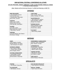 OFFENSE DEFENSE SPECIALISTS