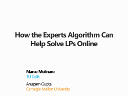 Generalized Load-Balancing - PUC-Rio