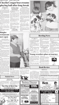 Bowling News Cheylin Cougar boys resume playing ball after long