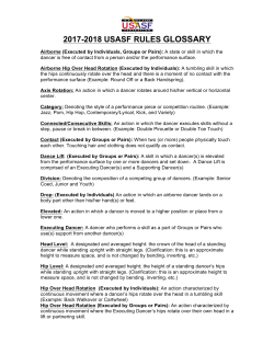 2017-2018 USASF RULES GLOSSARY