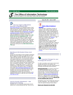 How do I login to DSU Online Services or Blackboard