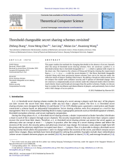 Threshold changeable secret sharing schemes revisited