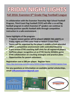 6th Grade Flag Football Registration