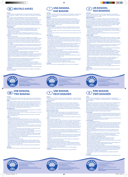 une deu one banana, two banana