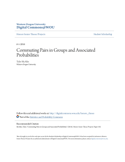 Commuting Pairs in Groups and Associated Probabilities