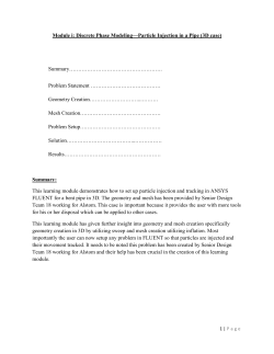 Discrete Phase Modeling