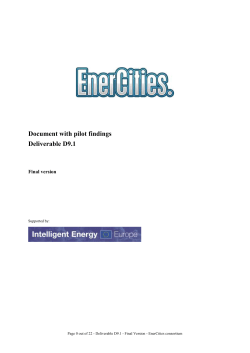 Appendix 2: pilot questionnaire