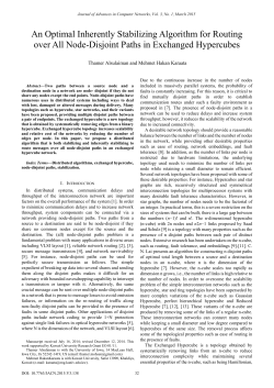 An Optimal Inherently Stabilizing Algorithm for Routing over All