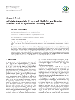 A Matrix Approach to Hypergraph Stable Set and Coloring Problems