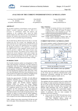 GUIDELINES FOR THE SUBMISSION OF THE FINAL PAPER