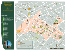 Parking Map - City of Kitchener