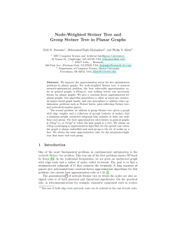 Node-Weighted Steiner Tree and Group Steiner