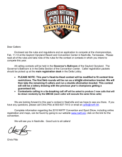 THE 28TH ANNUAL NATIONAL WILD TURKEY FEDERATION