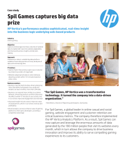 Scalable big data platform | IT case study | Spil Games