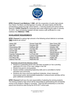 KPRC CHANNEL 2 A GRAHAM MEDIA GROUP STATION Page 1