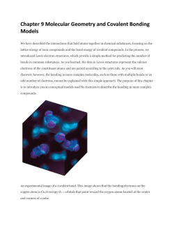 Bond Order in Molecular Orbital Theory