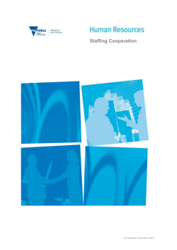 Staffing Cooperation