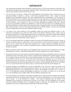 affidavit