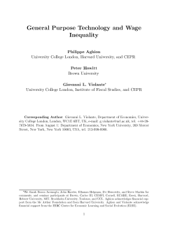 General Purpose Technology and Wage Inequality
