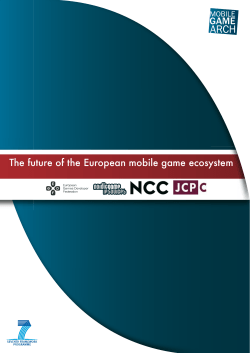The future of the European mobile game ecosystem