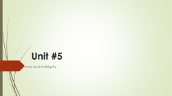 Unit #5