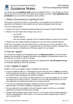 PGCE Students - Manchester Metropolitan University