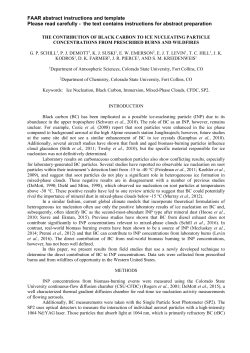 THEORY AND PRACTICE OF AEROSOL SCIENCE