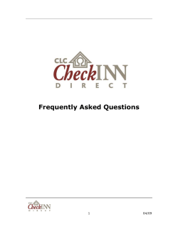 Frequently Asked Questions