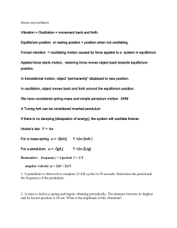 Waves and oscillators
