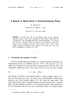 A remark on bound states in potential-scattering theory