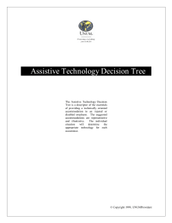AT Decision Tree - AMAC Accessibility Solutions