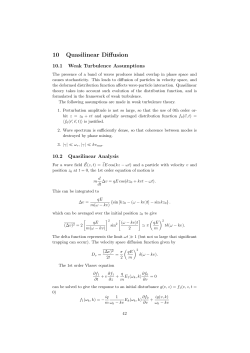 10 Quasilinear Diffusion