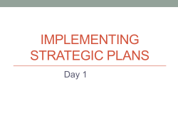 Implementation Structure - Nonprofit Learning Point