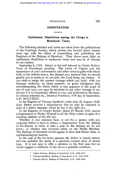 and was probably the result of a previous corneal ulcer of severe