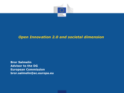Open Innovation 2.0 and societal dimension