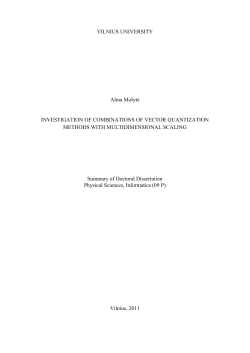 The Objects of Research