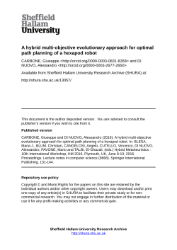 A hybrid multi-objective evolutionary approach for optimal path