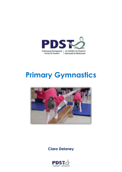 PDST Workshop Resource – Gymnastics (2016)