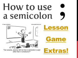 Links to: -Teacher Lesson -Game