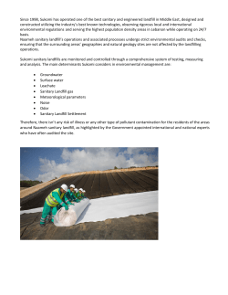 Since 1998, Sukomi has operated one of the best sanitary