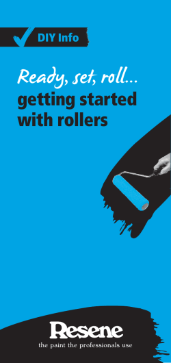 Getting started with rollers | DIY Info
