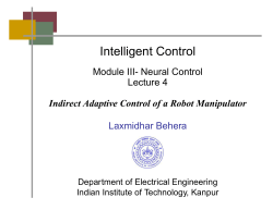 Intelligent Control