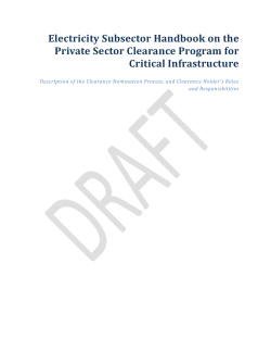 ESCC Clearance Handbook_Draft 10-27-14