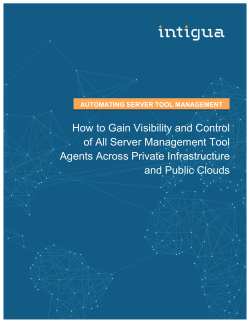 How to Gain Visibility and Control of All Server