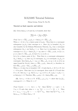 MA2108S Tutorial Solution